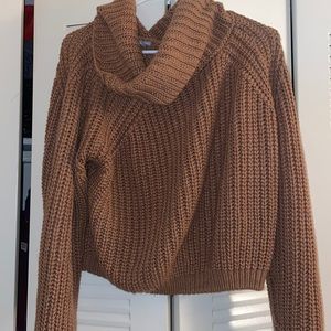 Large Charlotte Russe crop top sweater